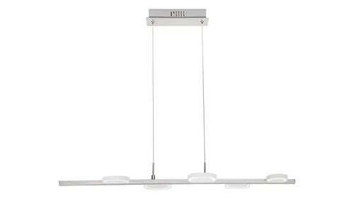 Beltéri LED függeszték 20W 1150lm 3000K szatin króm Lorrai...