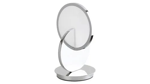 LED Éjjeli lámpa 6W 380lm 3000K króm/opál üveg Assana ...