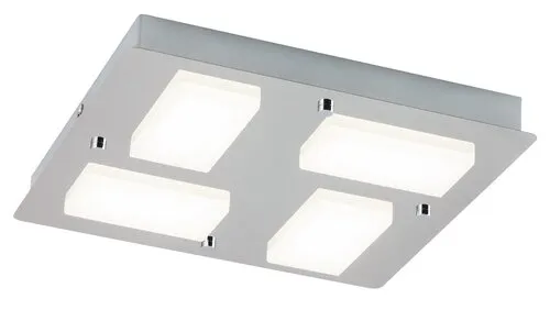 Beltéri LED mennyezeti lámpa 18W 1548lm 4000K króm Ruben...