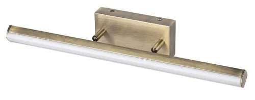 Beltéri LED fali lámpa 18W 1700lm 4000K bronz Silas