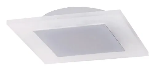 Beltéri LED mennyezeti lámpa 10W 800lm 3000K króm/fehér Ha...