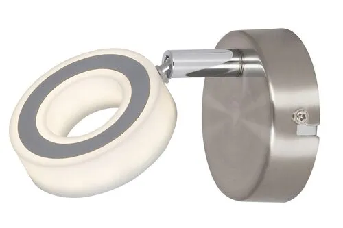 Beltéri LED fali lámpa 4,5W 400lm 4000K króm/szatin króm Z...