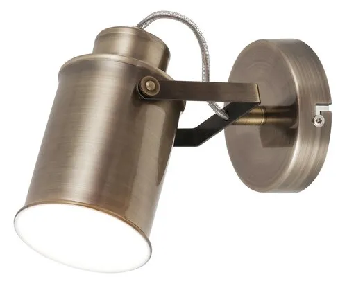 Beltéri karos spotlámpa E27 60W antik bronz Peter