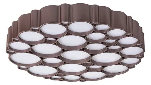 Beltéri LED mennyezeti lámpa 48W 2956lm barna Andela 