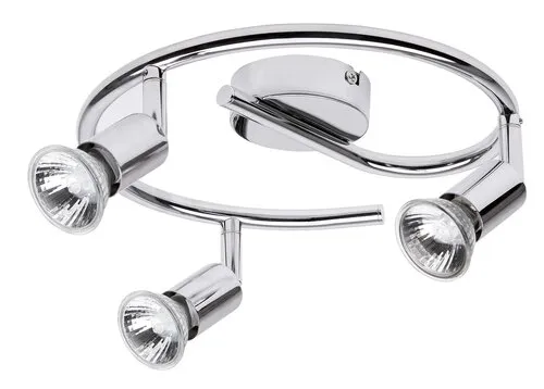 Beltéri karos spotlámpa GU10 3x50W króm Norton