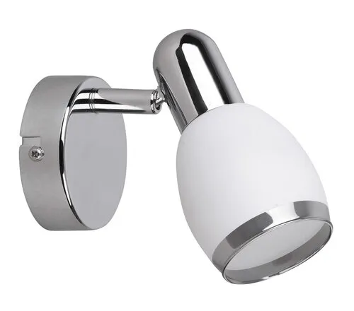 Beltéri fali lámpa E14 40W króm/fehér Elite