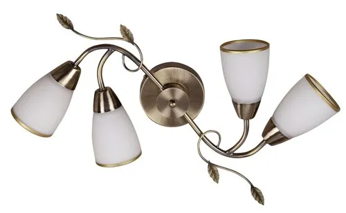 Beltéri karos spotlámpa E14 4x40W bronz/fehér Dreambells...