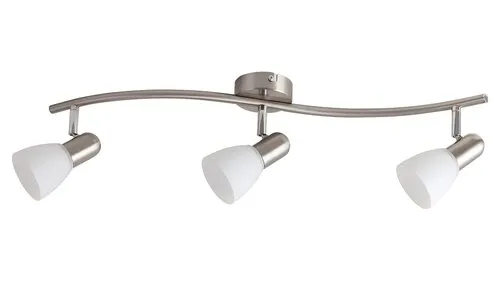 Beltéri karos spotlámpa E14 3x40W szatin króm Soma