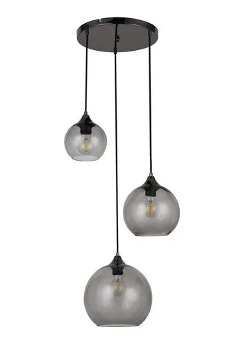 Beltéri függeszték E27 3x40W fekete Tanesha