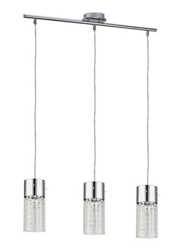 Beltéri függeszték E14 3x40W króm Waterfall