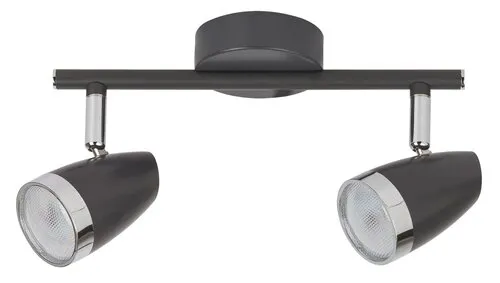 Beltéri karos spotlámpa 8W 560lm 3000K antracit Karen