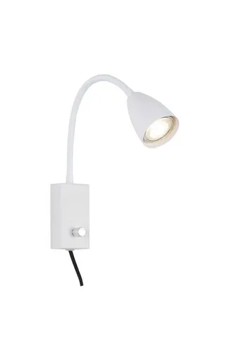 Beltéri fali lámpa GU10 25W fehér Mika