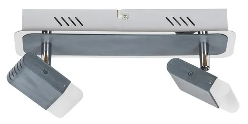 Beltéri LED karos spotlámpa 10W 640lm 3000K szürke Marcus...