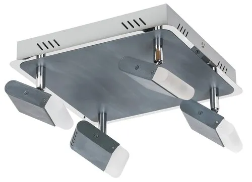 Beltéri LED karos spotlámpa 20W 1280lm 3000K szürke Marcus...