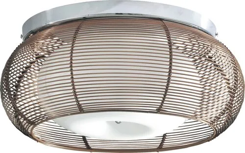 Beltéri mennyezeti lámpa E27 2x60W króm/fehér Mira