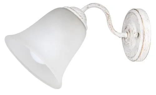 Beltéri fali lámpa E27 40W matt fekete/opál üveg Fabiola ...