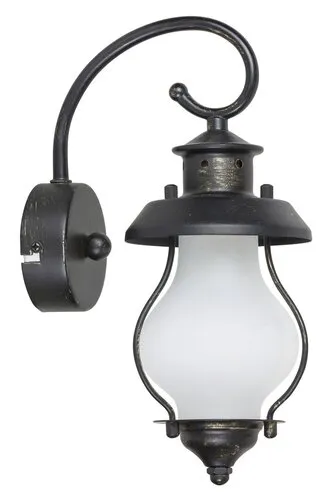 Beltéri fali lámpa E14 40W antik arany Victorio