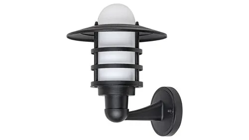 Kültéri fali lámpa E27 20W fekete/fehér Darrington 