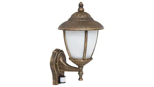 Kültéri LED fali lámpa mozgásérzékelővel 1,5W 50lm antik a...