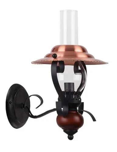 Beltéri fali lámpa E14 40W fekete Enna