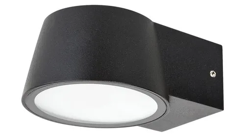 Kültéri LED fali lámpa 5W 392lm 4000K fekete Guyana 