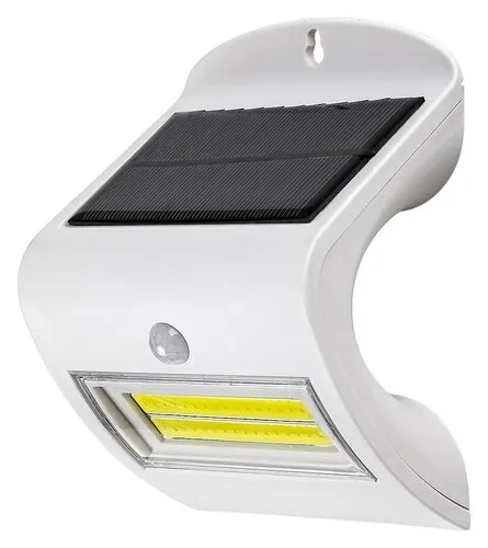 Kültéri LED fali lámpa mozgásérzékelővel 2W 115lm 4000K fe...