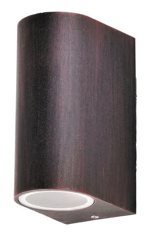 Kültéri fali lámpa GU10 2x35W antik barna Chile 