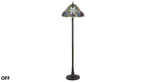 Beltéri állólámpa E27 2x60W bronz/többszínű Mirella