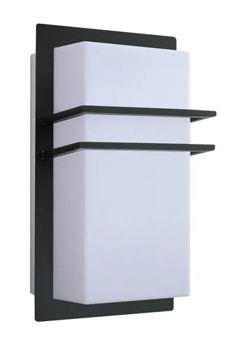 Kültéri fali lámpa E27 11W fekete Seattle 