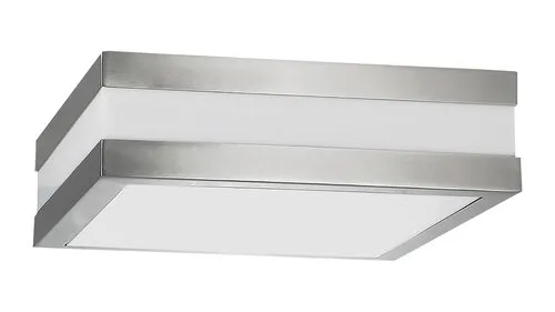 Kültéri mennyezeti lámpa E27 2x11W szatin króm Stuttgart ...