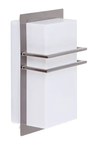 Kültéri fali lámpa E27 11W szatin króm Seattle 