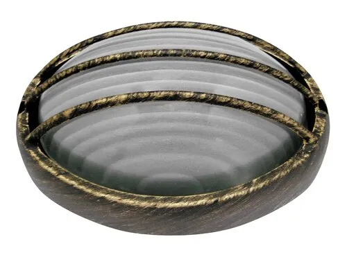 Kültéri fali lámpa E27 100W antik arany Hektor