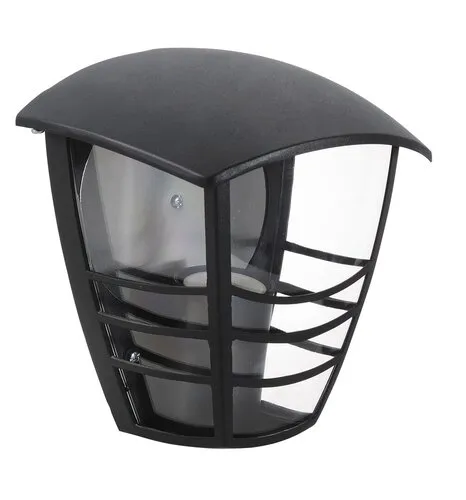 Kültéri fali lámpa E27 60W fekete Marseille 