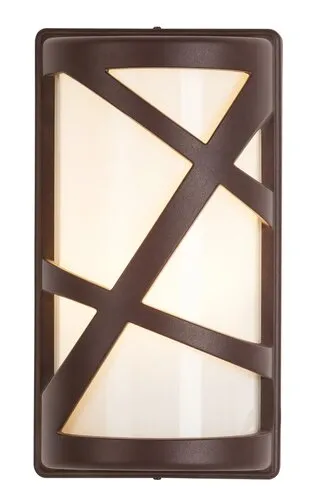 Kültéri fali lámpa E27 40W fehér/barna Durango 