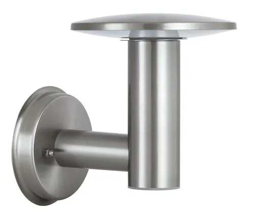 Kültéri fali lámpa 7W 350lm 4000K szatin króm Rostock