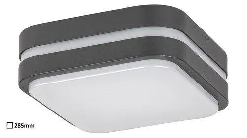 Kültéri LED mennyezeti lámpa 12W 900lm 4000K antracit/fehé...