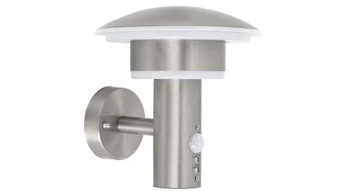 Kültéri LED fali lámpa mozgásérzékelővel 9W 1000lm 4000K s...