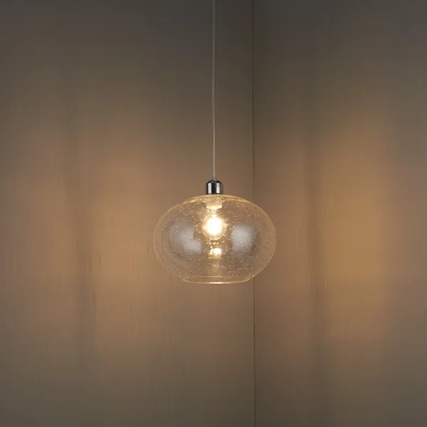 ENDON Dimitri Függeszték E27 40W átlátszó /csak búra, kábe...