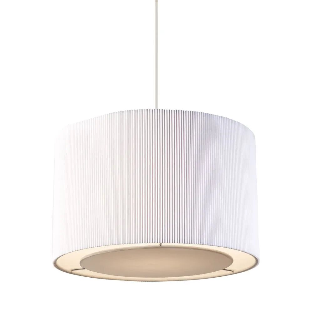 ENDON Colette Beltéri függeszték E27 60W fehér /csak búra,...