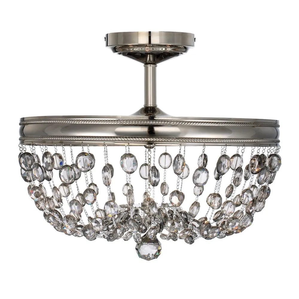 ELSTEAD Malia Beltéri mennyezeti lámpa E14 3x60W króm, kri...