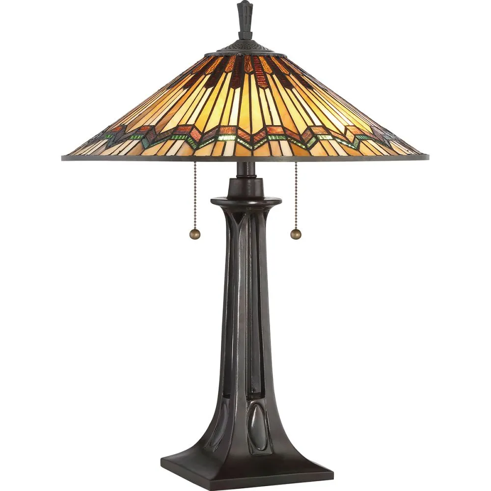 ELSTEAD Alcott Éjjeli lámpa E27 2x60W bronz