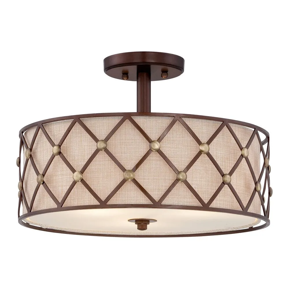 ELSTEAD BROWN LATTICE /KIFUTÓ!!/ - ELS-QZ-BROWN-LATTICE-SF...