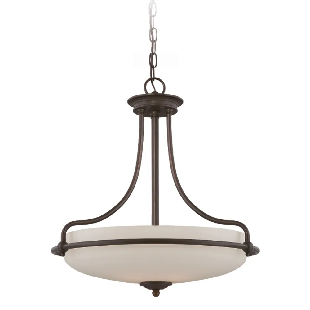 ELSTEAD Griffin Beltéri függeszték E27 4x100W bronz 