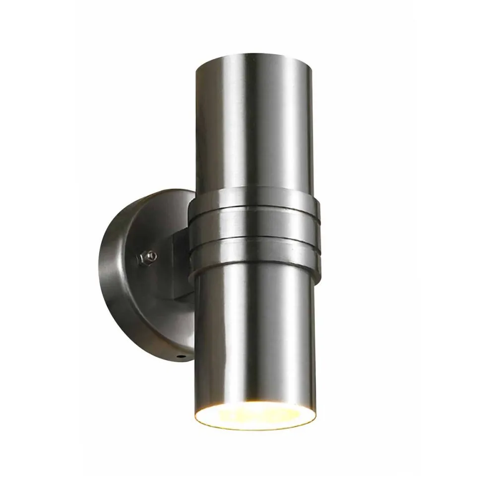 Italux Tubular Kültéri fali lámpa GU10 2x70W króm