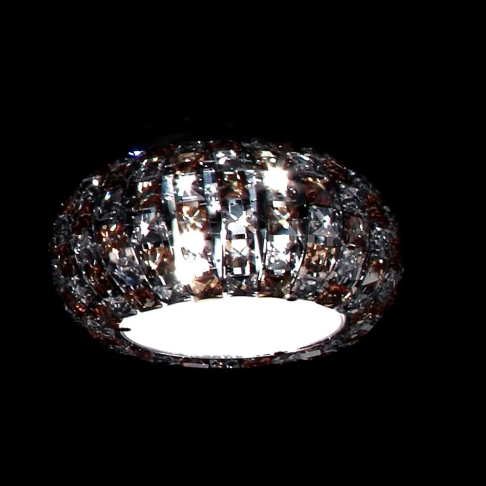 Italux Monde Beltéri mennyezeti lámpa G9 3x28W  króm/boros...