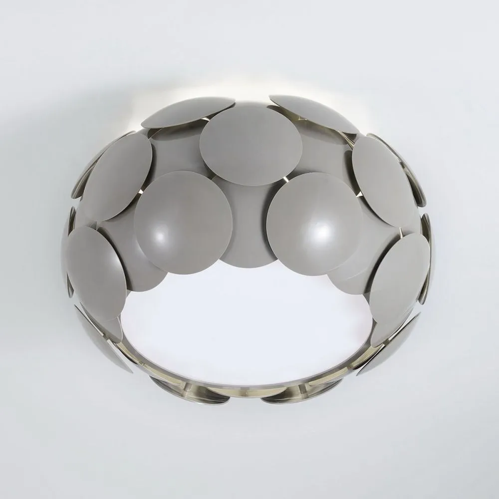 Italux Santina Beltéri mennyezeti lámpa E27 5x60W szürke...