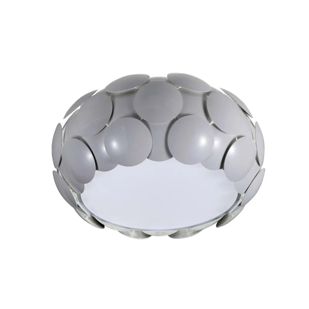 Italux Santina Beltéri mennyezeti lámpa E27 6x60W szürke...