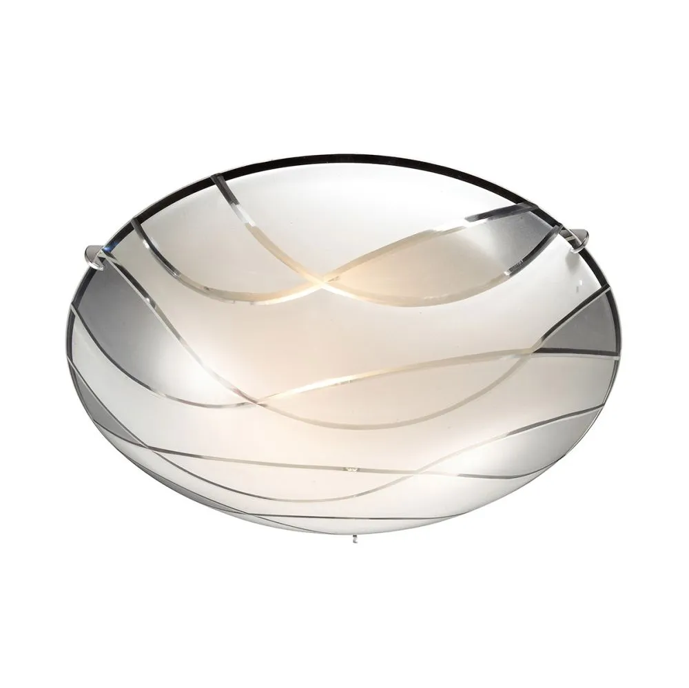 Italux Naomi Beltéri mennyezeti lámpa E27 3x60W króm/fehér...