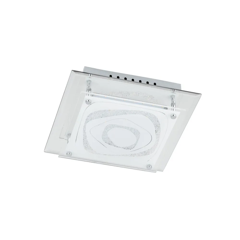 Italux Verso Beltéri LED mennyezeti lámpa 12W fehér/üveg...