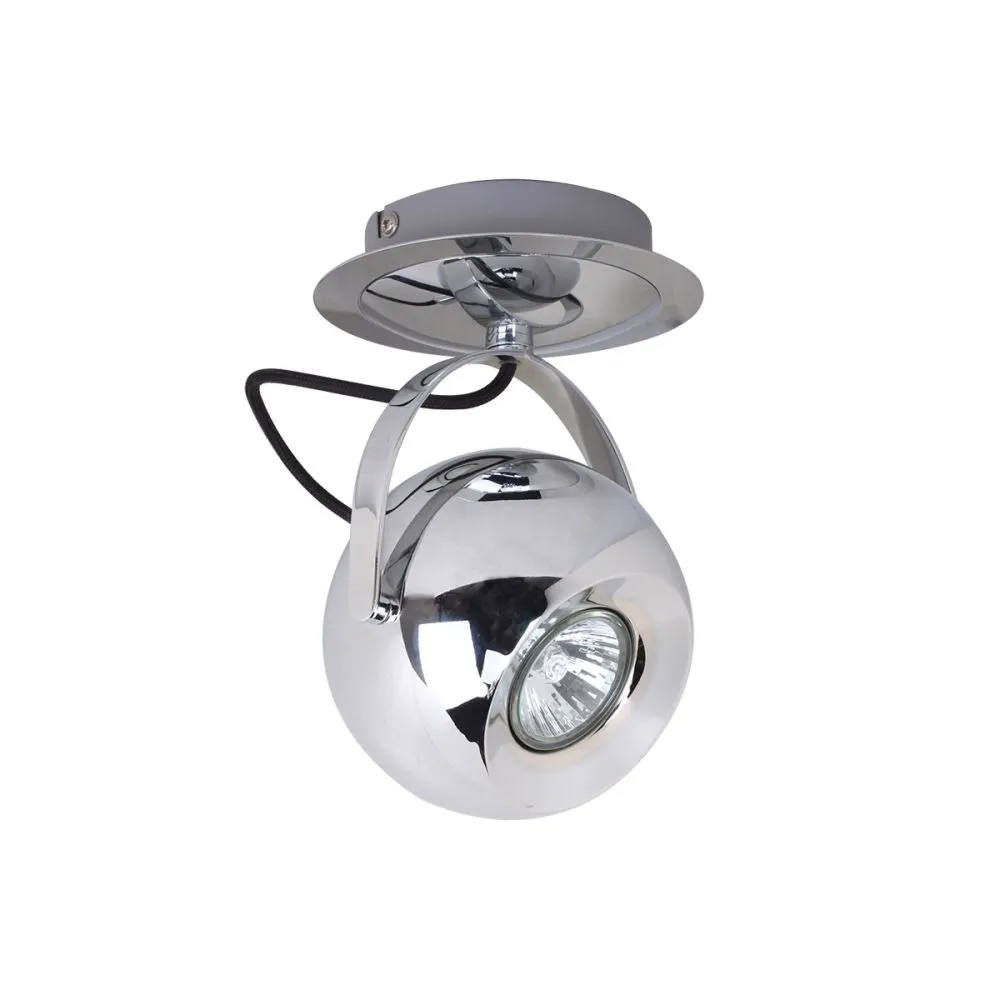 Italux James Beltéri mennyezeti lámpa GU10 1x50W króm